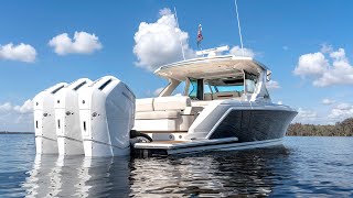 Tiara Yachts 48 LS  Walkthrough Boat Tour with Grady Byus [upl. by Blinnie202]