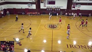 Freshman basketball vs Bergen Catholic [upl. by Dyol]