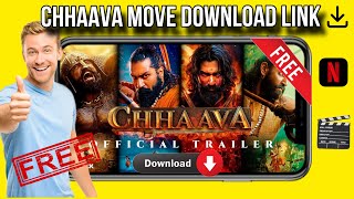 Chhaava movie kaise dekhe  chhaava movie download kaise karen  chhaava movie in hindi [upl. by Naux]