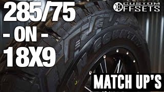 Custom Offsets Match Up 28575 R18 on 18x9 18 [upl. by Marmaduke]