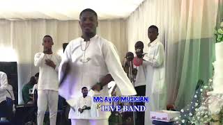 MC AVOP MUSICIAN Music performance at Wedding Reception in Owo [upl. by Hayalat]