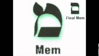 Aleph Bet Hebrew Alphabet Song  ONLY LETTERS LOOPED [upl. by Hannie365]