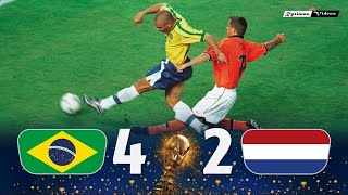 Brazil 1 4 x 2 1 Netherlands ● 1998 World Cup Semifinal Goals amp Highlights  Penalties HD [upl. by Aurthur]