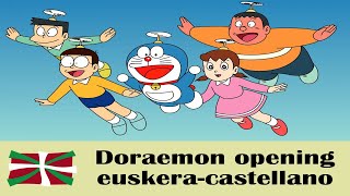 Doraemon opening en EUSKERA subtítulos castellano [upl. by Aradnahc]