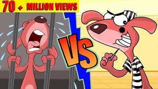 Best Adventures of Doggy Don  Double Trouble Prison Escape  Funny Cartoons  Chotoonz TV [upl. by Tomkins]