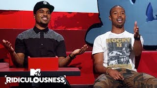 Michael B Jordan Yells at Kids Online  Ridiculousness [upl. by Ynogoham]