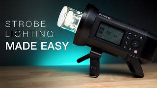 Strobe Lighting Made Easy Tutorial Godox Lighting [upl. by Barabas]