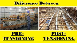 Pre Tensioning VS Post Tensioning [upl. by Nickolaus712]