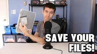 How to Save Files from a Broken Laptop [upl. by Ignazio62]