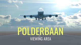 Polderbaan Viewing Area Hoofddorp Plane Spotting Landing amp Takeoff [upl. by Eidnim104]