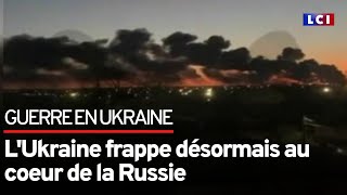 LUkraine frappe désormais au coeur de la Russie [upl. by Sinnaiy]