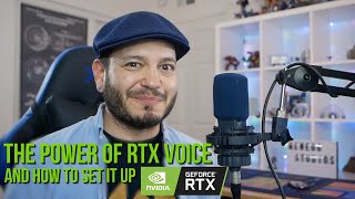 NVIDIA RTX Voice noise cancellation How to Setup and Test [upl. by Noscire]