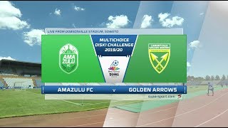 MultiChoice Diski Challenge  AmaZulu FC v Golden Arrows  Highlights [upl. by Padegs]