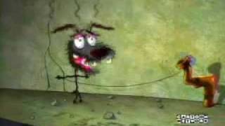 Courage The Cowardly Dog  Courage Laughs [upl. by Modnarb]