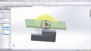 SolidWorks Deform Feature  Surface Push Deform [upl. by Tatia]