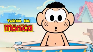 Turma da Mônica  Hoje vou tomar banho 🛀 [upl. by Ystap]