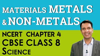 Materials Metals And NonMetals CBSE Class 8 [upl. by Akilam]