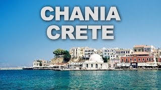 Chania a Beautiful Port Town on the Greek Island of Crete [upl. by Velda]