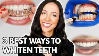 3 Best Ways to Whiten Teeth Dental Hygienist Explains [upl. by Johppa]