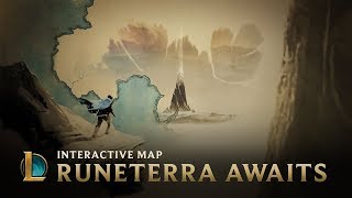 Runeterra Awaits  Interactive Map  League Of Legends [upl. by Leidba374]