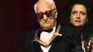 Victor Borge Receives Kennedy Center Award 1999 [upl. by Kassey922]