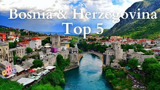 Best Places to Visit in Bosnia and Herzegovina  Travel Guide [upl. by Anwahsed518]