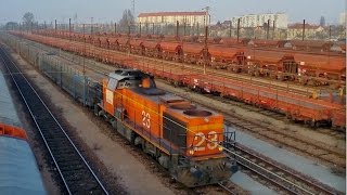 Gare de Triage et EIM TGV de VILLENEUVE SAINT GEORGES  Trains de FRET INFRA et Divers SNCF [upl. by Ayle]