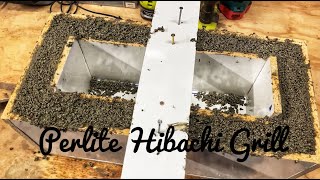 Building a tabletop Hibachi Grill using Perlite [upl. by Gagnon]