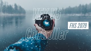 VEX V5 Coding Tutorial 1 Programming the controller  4 Motor Drivetrain [upl. by Sherard27]