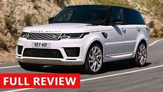 2018 Range Rover Sport Review  A Bigger Range Rover Velar [upl. by Anura]