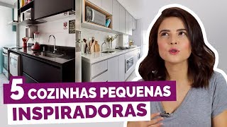 5 COZINHAS PEQUENAS E PLANEJADAS INSPIRADORAS prefiro a 4Âª  DicaDaPÃ¢ [upl. by Ailecra344]