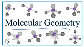 Molecular Geometry Rules Examples and Practice [upl. by Enelhtak162]