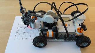 LEGO Mindstorms Sudoku Solver [upl. by Ahseele]