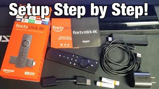 Fire TV Stick 4K How to Setup Step by Step  Tips [upl. by Apicella]