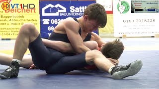 RINGEN  Deutsche Meisterschaft 2017 Cadets Greco  63kg GOLD [upl. by Edana]