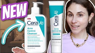 NEW CeraVe ACNE CONTROL GEL amp CLEANSER review  Dr Dray [upl. by Drew961]