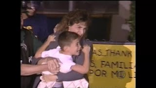 On this day Elian Gonzalez reunited with his father [upl. by Htebirol776]