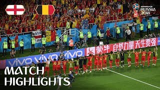 England v Belgium  2018 FIFA World Cup  Match Highlights [upl. by Atcele442]