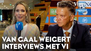 Louis van Gaal weigert 1 op 1 interviews met Veronica Inside  VERONICA INSIDE [upl. by Namhcan]