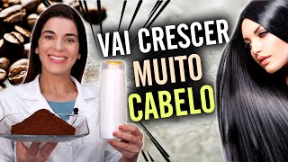 Use SHAMPOO com CAFÉ e o CABELO CRESCE MUITO [upl. by Aikyn717]