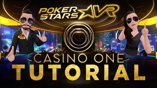 PokerStars VR  Casino One Tutorial [upl. by Jule]