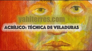 Acrilico técnica de veladuras [upl. by Cari]