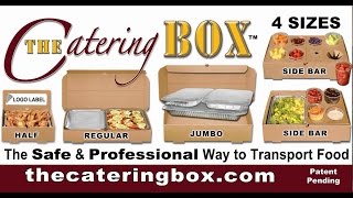 The Catering Box  SERVE FOOD RIGHT OUT OF THE BOX [upl. by Terri]