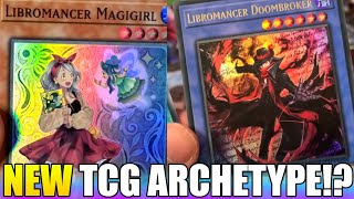 NEW TCG ARCHETYPE LIBROMANCER  YuGiOh [upl. by Niak895]