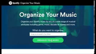 Organize Your Music  demo [upl. by Ainiger]