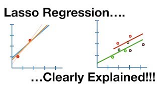 Regularization Part 2 Lasso L1 Regression [upl. by Nillek273]