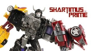 Transformers Menasor Combiner Wars Generations Stunticons Action Figure Review [upl. by Gerta84]