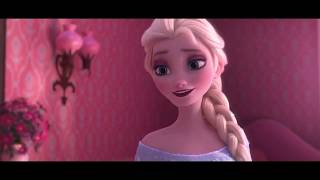 Frozen Fever 2015  Getting Ready for Annas Birthday 12 [upl. by Onifur]