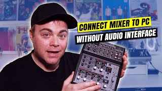 How to Connect Mixer to PC For Recording Without an Audio interface [upl. by Achorn984]