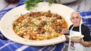 Lentil Soup with Spicy Italian Sausage [upl. by Atinnek]